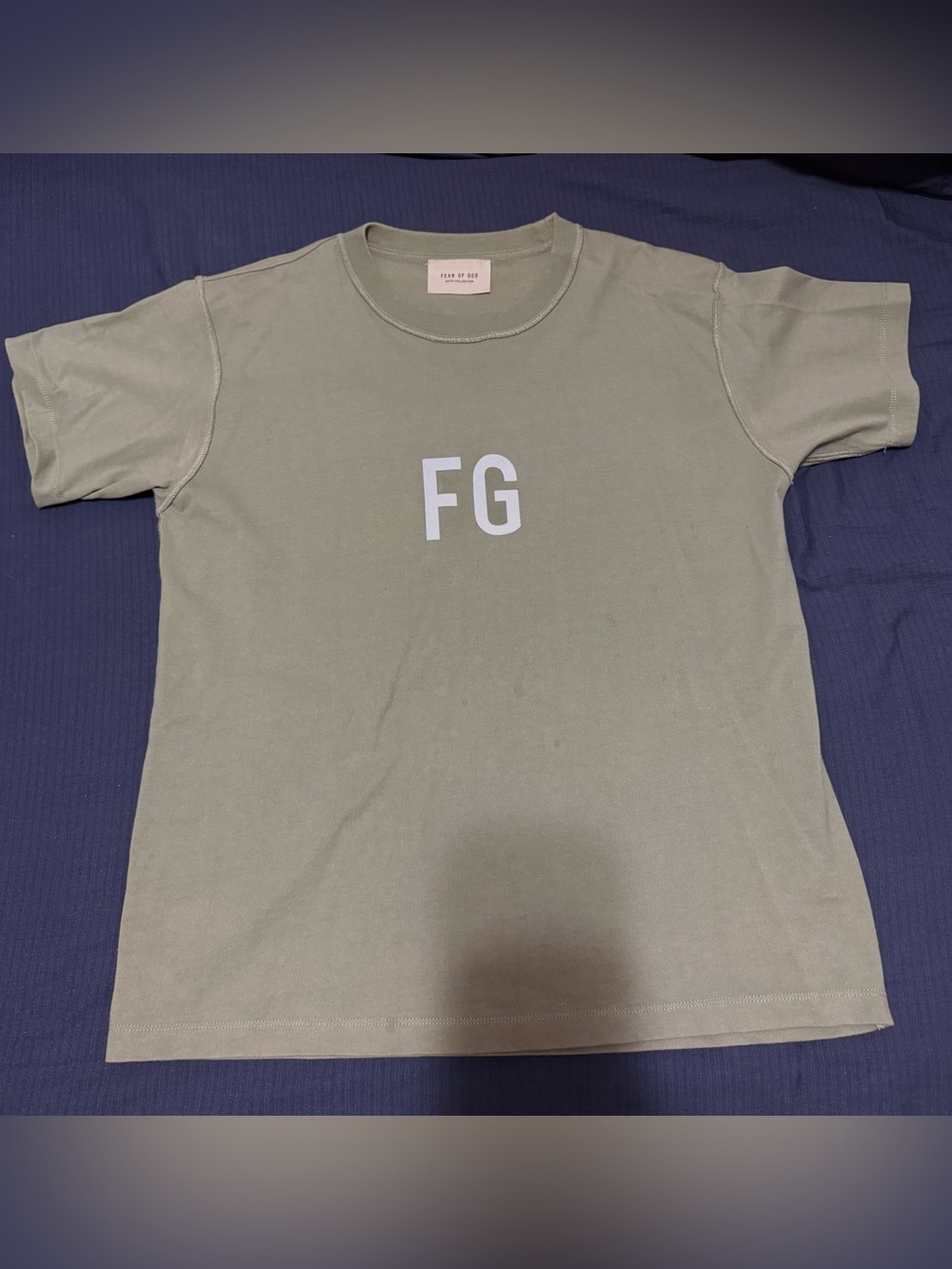 FG Logo T‑Shirt in Sage Green